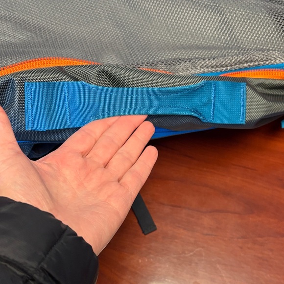 Cotopaxi Vibrant Blue Backpack with Orange Accent Allpa 35 - Picture 8 of 13